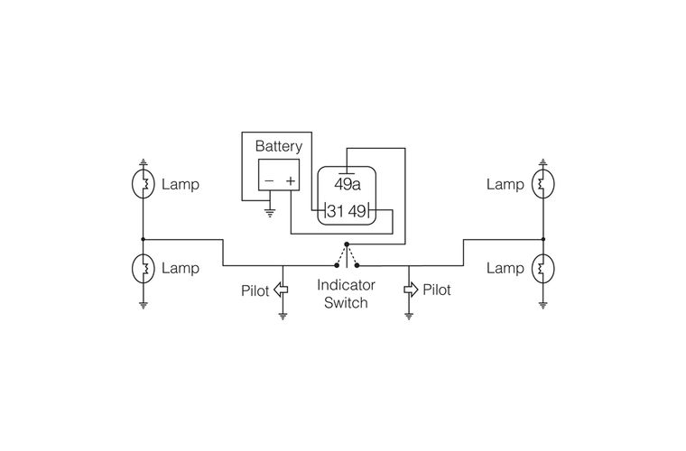 Narva | 12 Volt 3 Pin Electronic LED Flasher