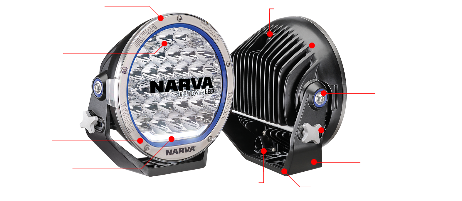 Narva Ultima High Powered LED Driving Lights
