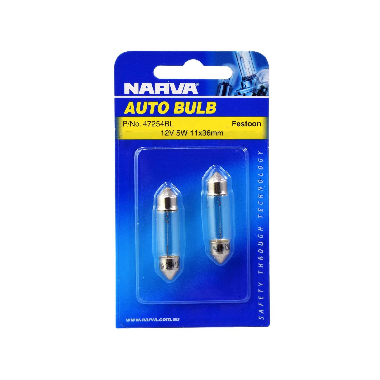 Navette LED C5W 36mm 12v Sv8,5 3xSMD5050 Bleue (Blister 2)