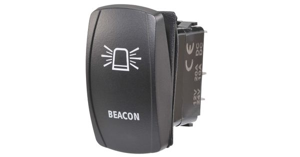 Narva | 12/24V Off/On LED Illuminated Sealed Rocker Switch with 