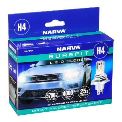 Narva H4 Surefit LED Globes