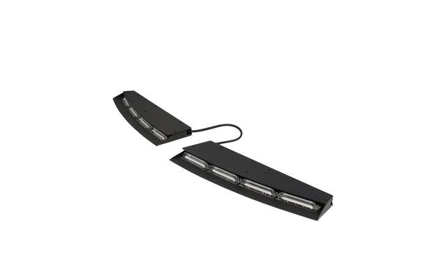 Blue store visor lights
