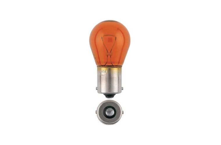 Bulb 12 v 21 W Ba15 S Base Amber (10)