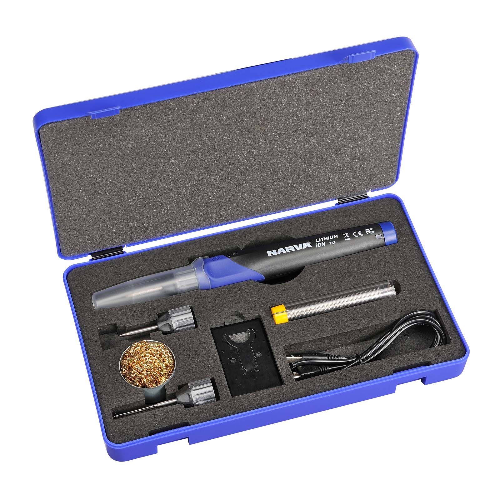 Battery soldering iron deals kit