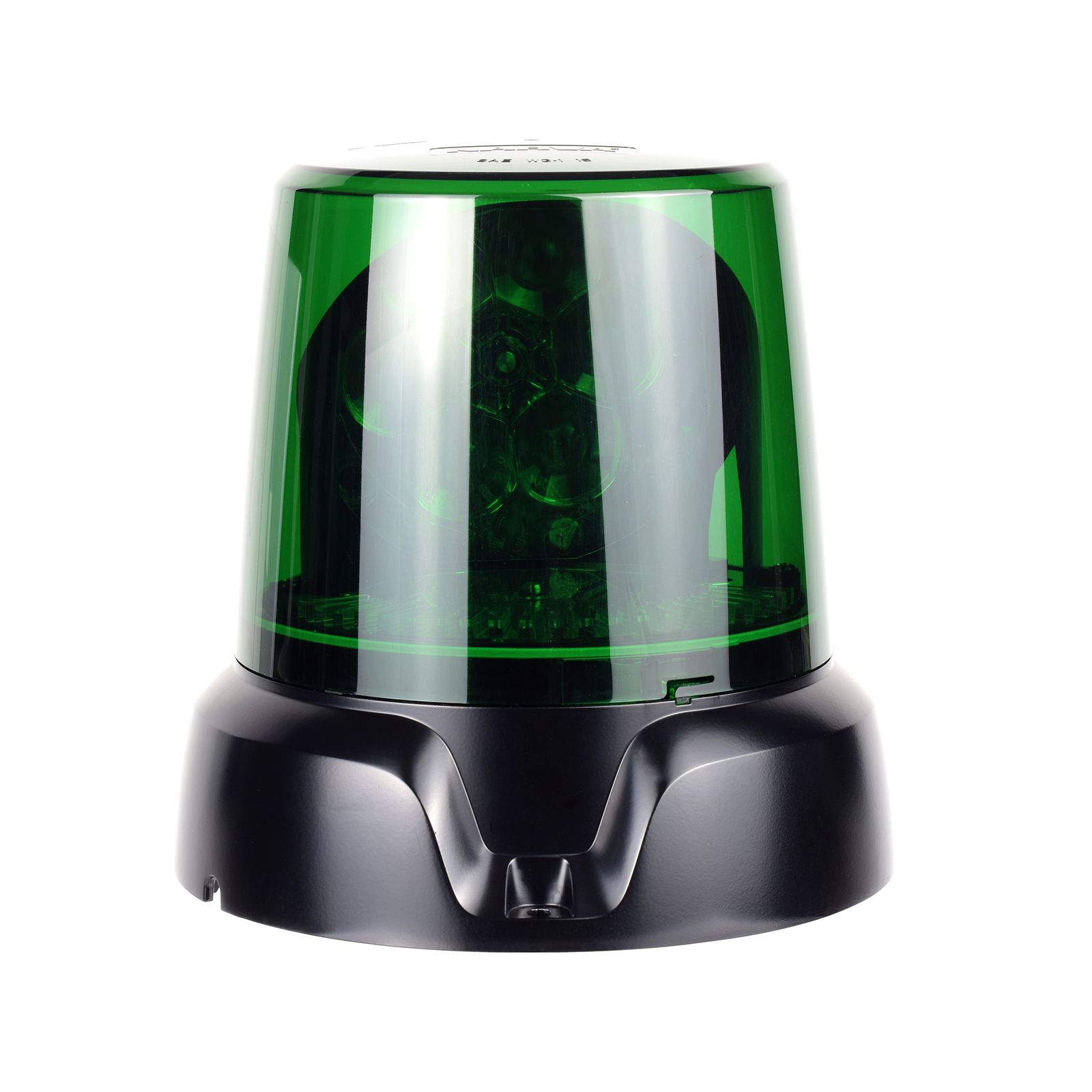 Narva 12 24V Aeromax LED Rotating Beacon 3 bolt mount Green