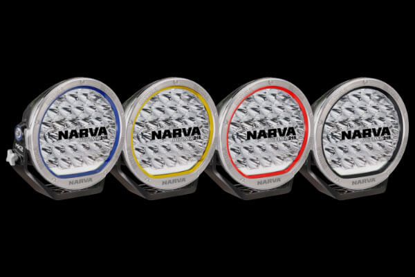 Narva Ultima 215 MK2 LED driving silver bezel range