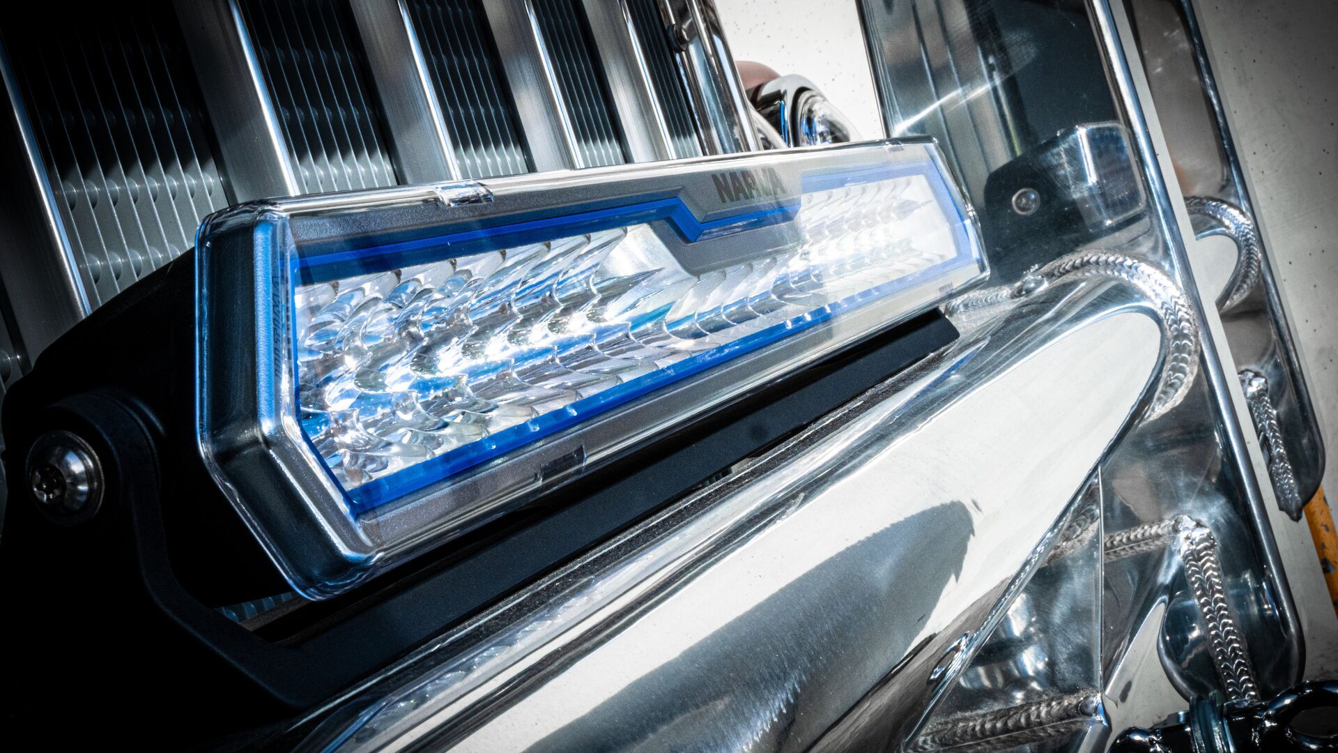 Ultima Light Bar on a truck