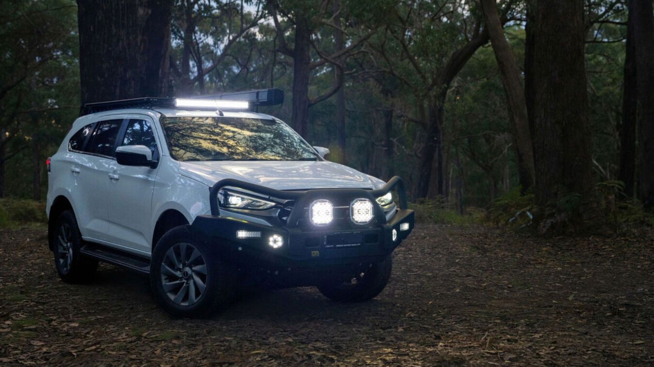 EX2 Driving Lights full size lineup