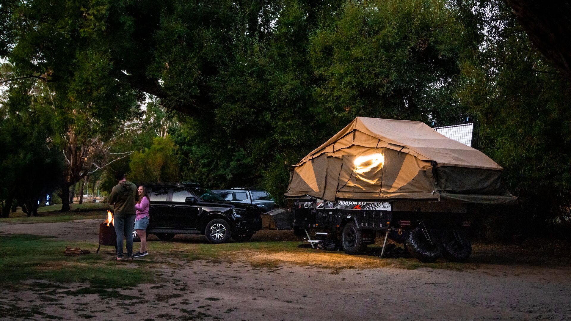 Strip Lighting on a Camper