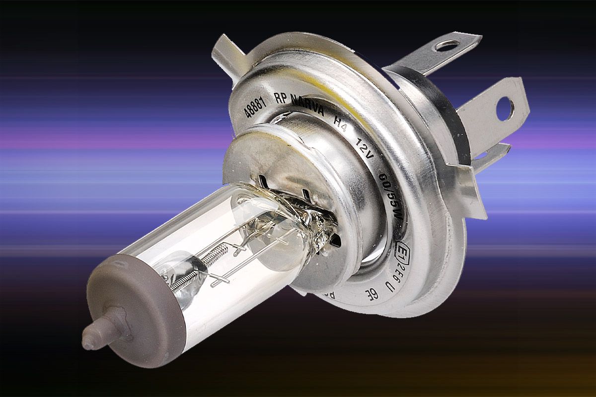 Narva globe base stamped metal base