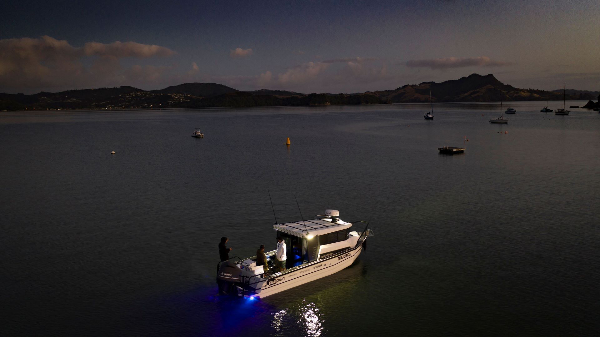 Narva Marine LED Underwater Light Blue Illumination