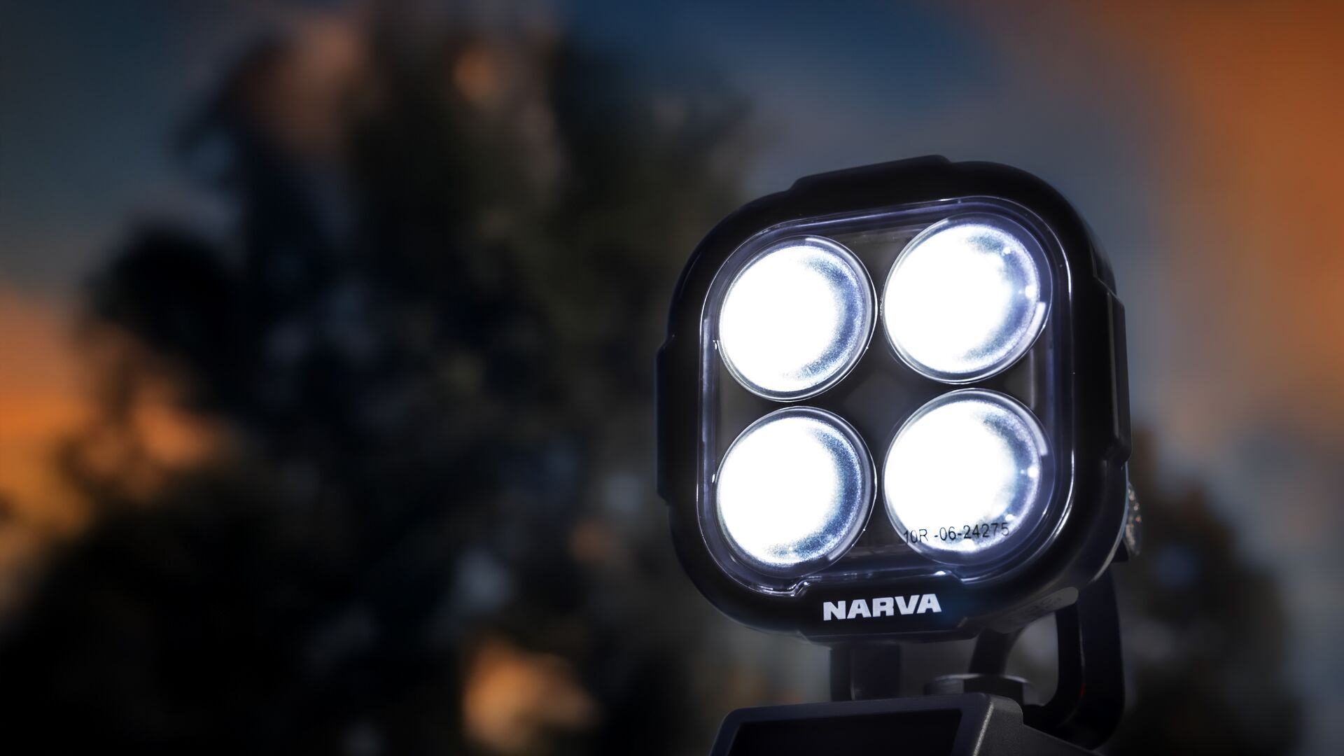 Microlux Industrial Work Lamps in action