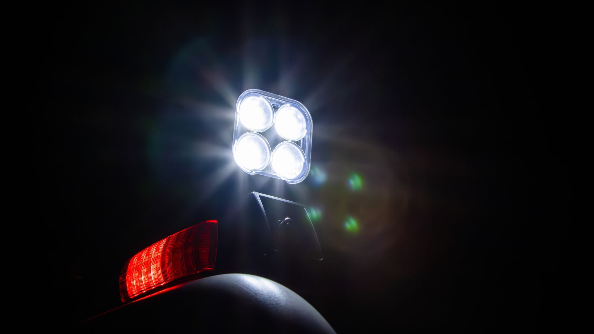 Microlux Industrial Work Lamps in action