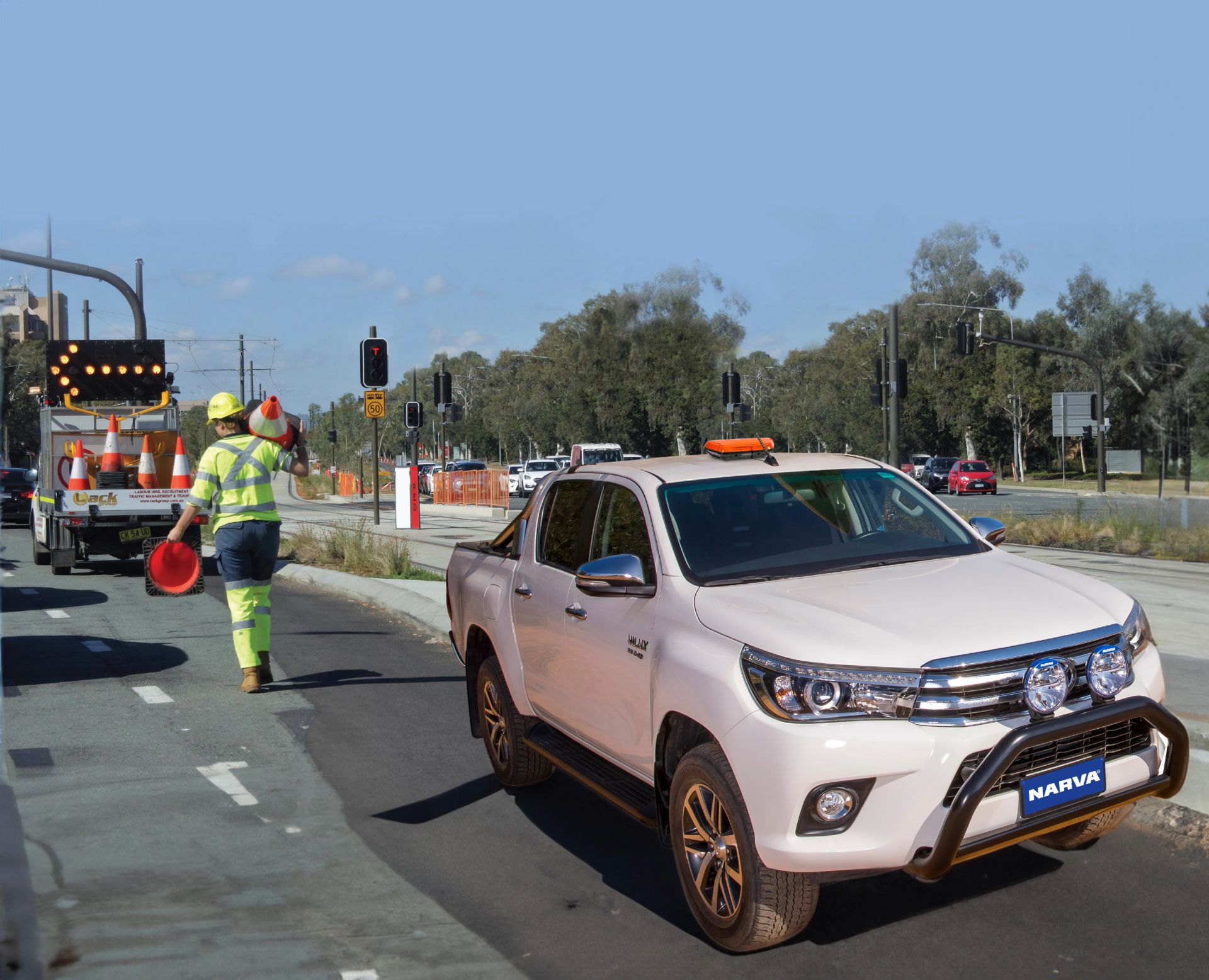 Narva AeroTech LED Light Box Range Safety