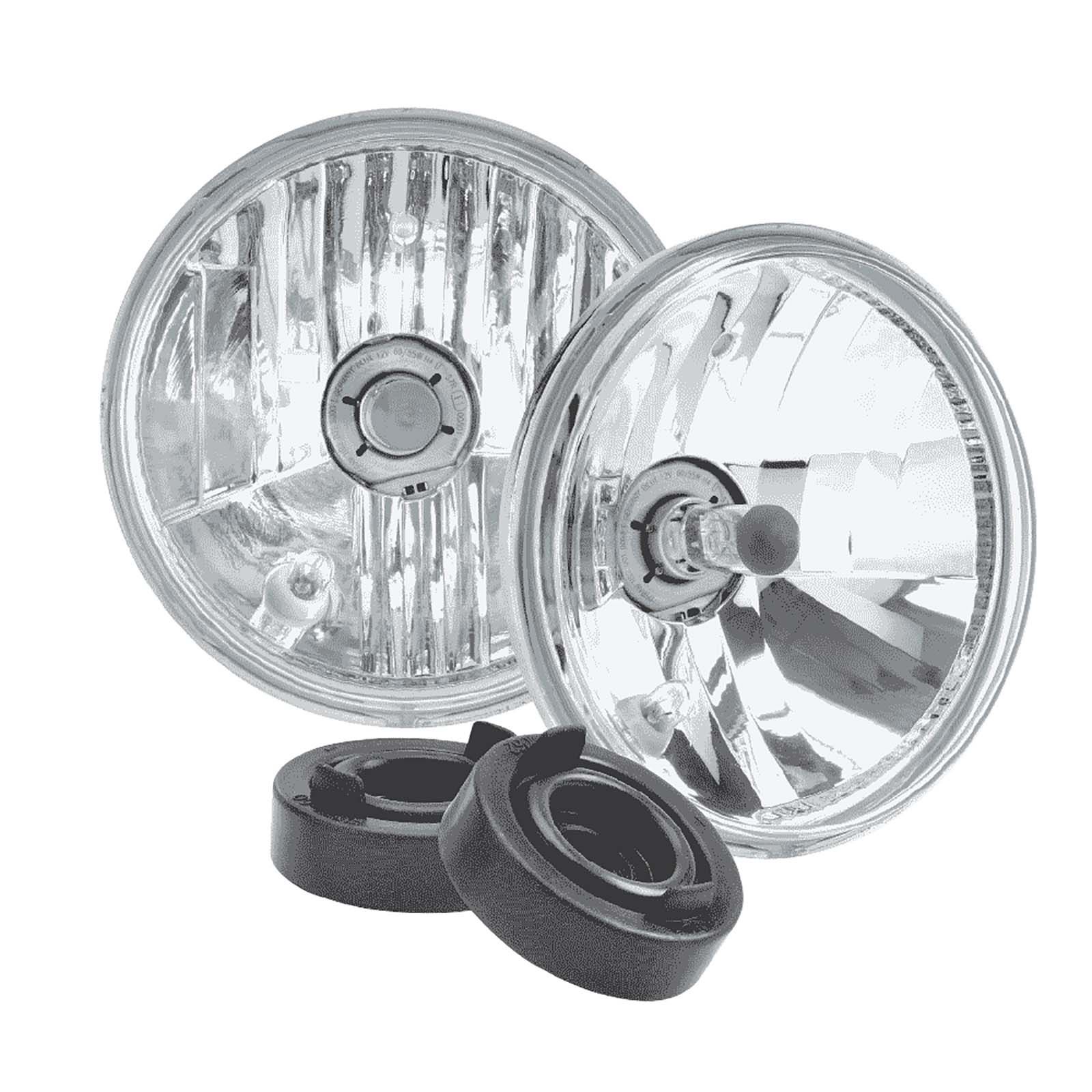 5.75 " 5 3/4 " Oldtimer Ovp Träger HEADLIGHT HALOGEN H4 CONVERSION Plus