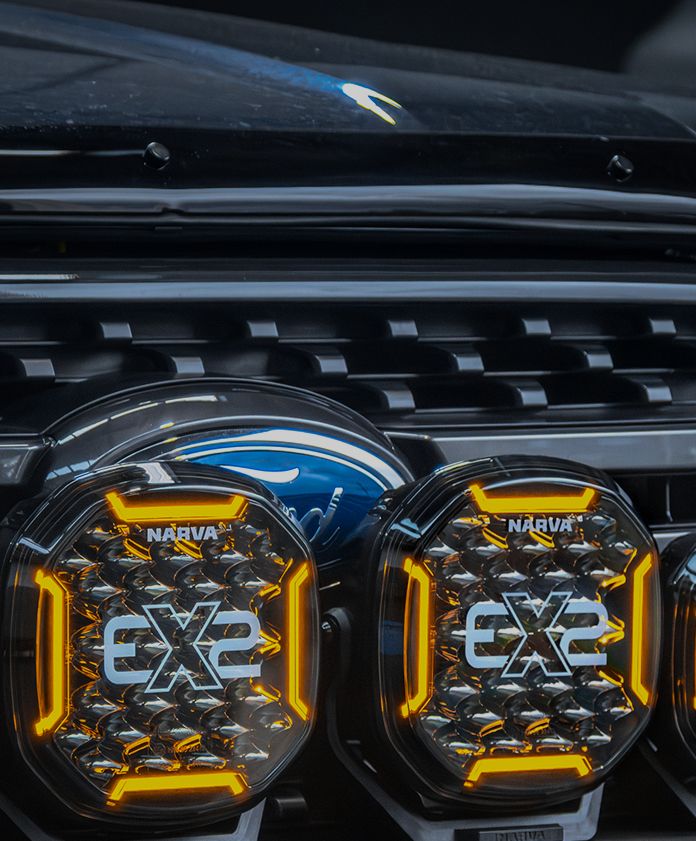 NARVA EX2 Blackout lights installation