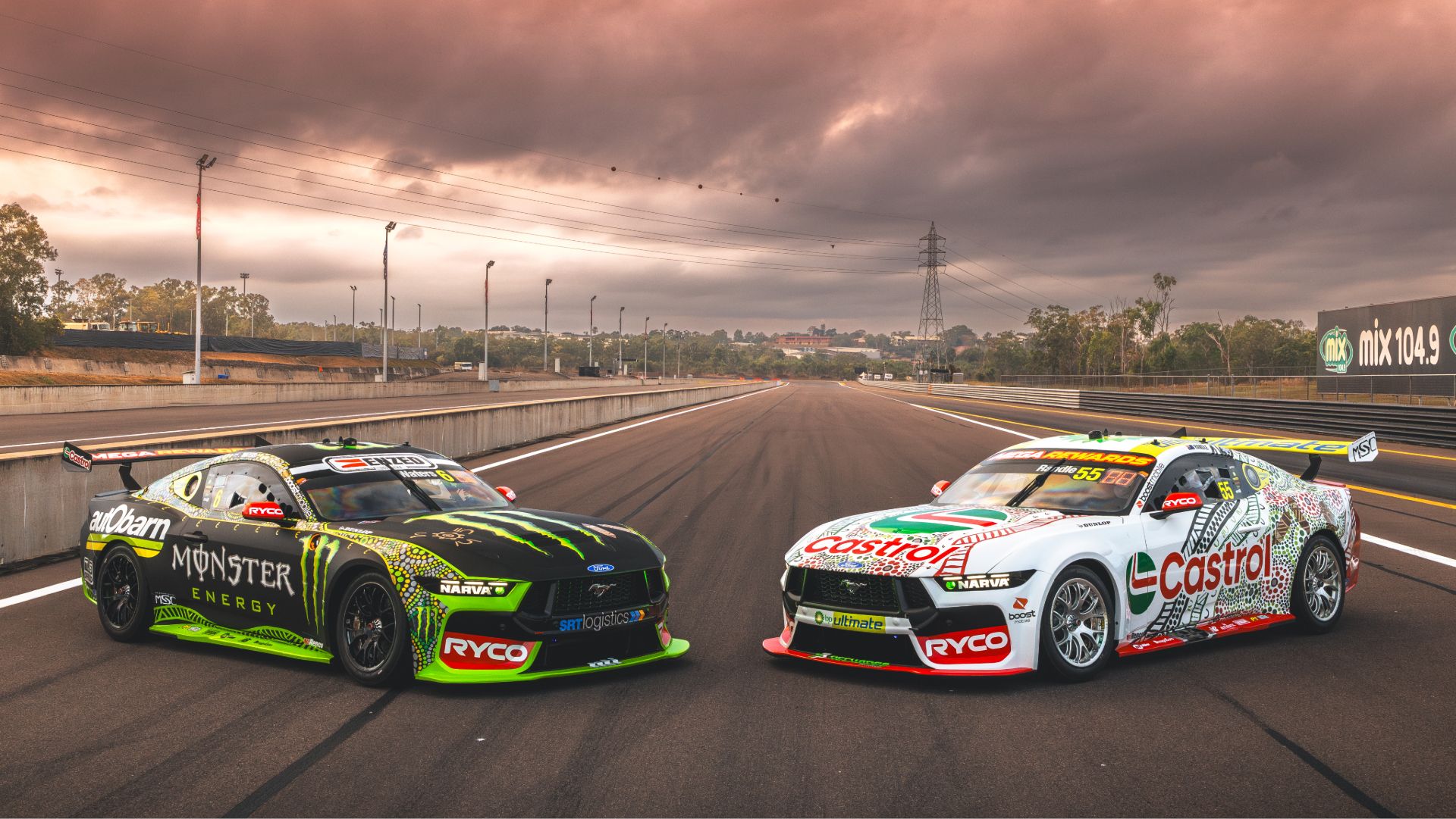 Tickford Racing Indigenous Livery at Darwin Triple Crown