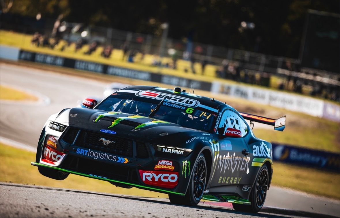 Cameron Waters in the #6 Tickford Racing Mustang at Wanneroo Raceway