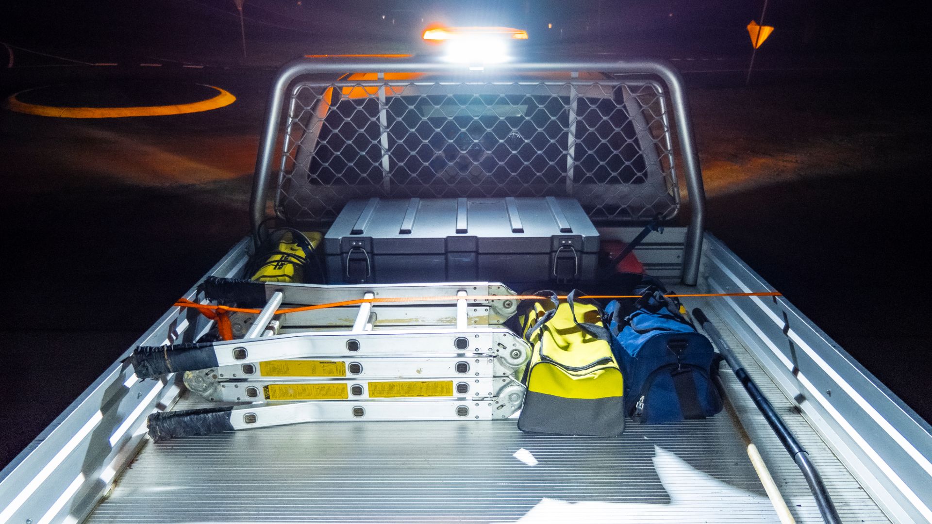 Work Light in Use